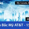 Sim Canada Mỹ Mexico AT&T 30 Ngày 15GB