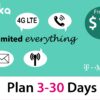 USA Travel SIM card T-mobile short term 3-30 days