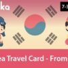 Korea data SIM Card SK Telecom 5GB-20GB Gloka