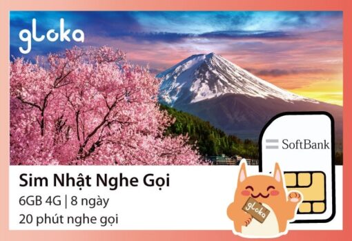 sim điện thoại nhật Gloka