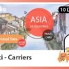 aisa 24 countries travel sim card gloka