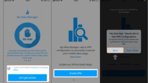 Cách kiểm tra dung lượng intermet trên điện thoại IOS