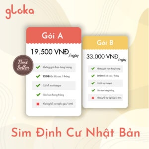 Sim định cư Nhật Gloka