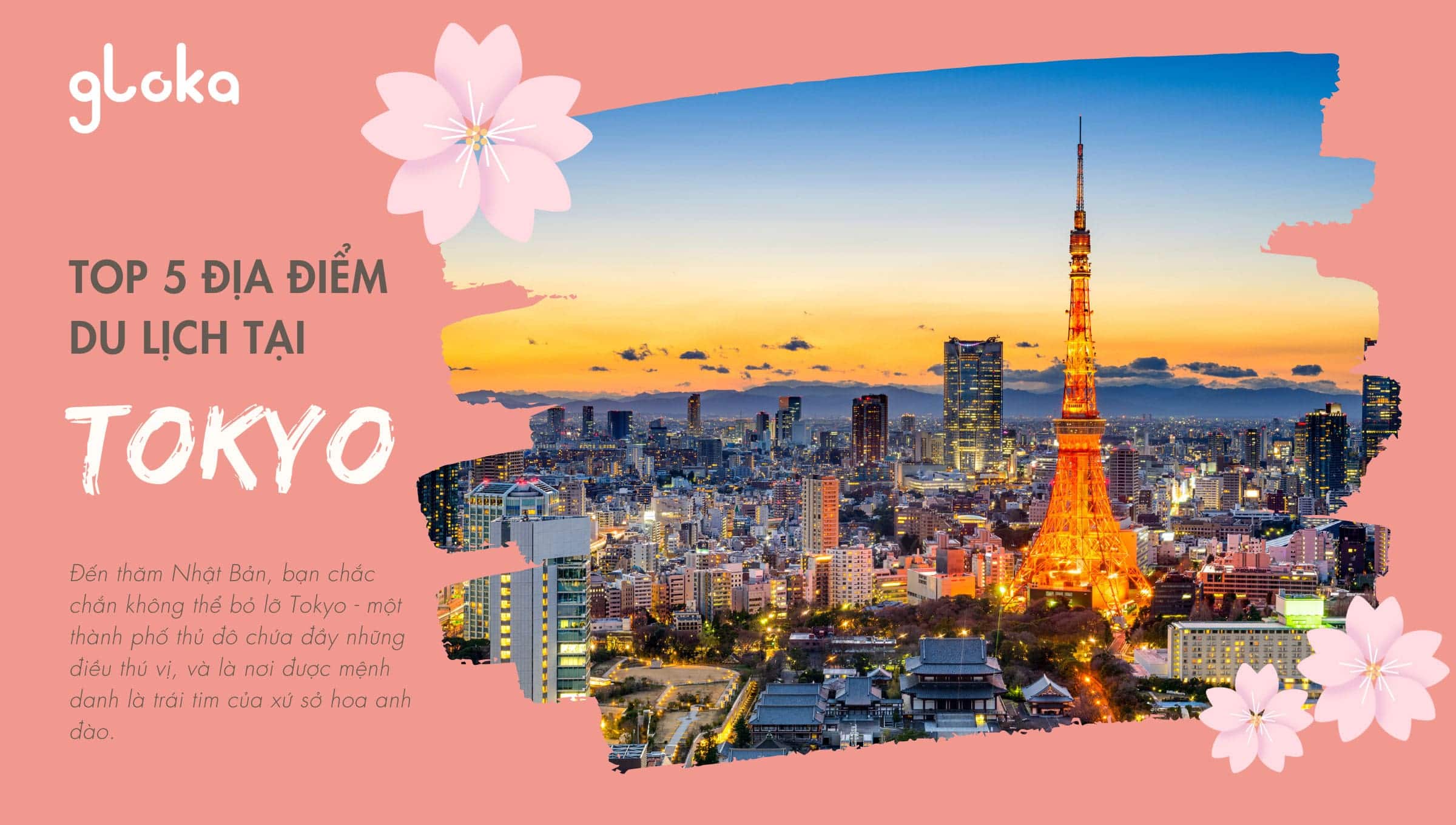 Top 5 địa điểm du lịch tại Tokyo