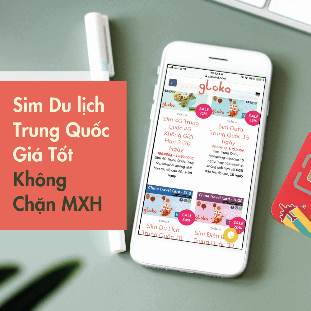 Sim du lịch Trung Quốc giá tốt