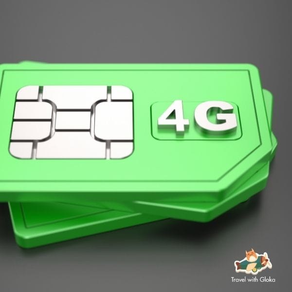 Sim 4G du lịch Nhật