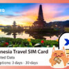 Indonesia Travel SIM Card XL