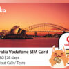 Australia Travel SIM Card Vodafone