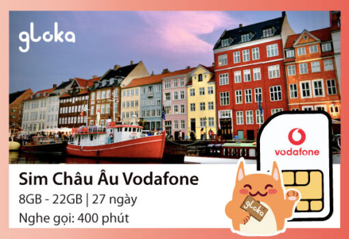 Sim chau Au Vodafone